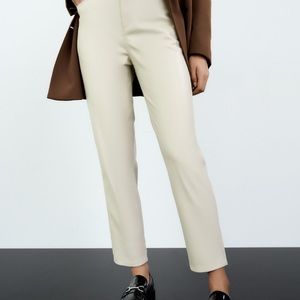NWT ZARA Faux Leather Pants
